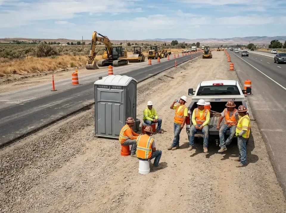 highway-road-construction-crew-007 — frequently asked questions, Porta Potty and Restroom Rentals in Yankton, SD